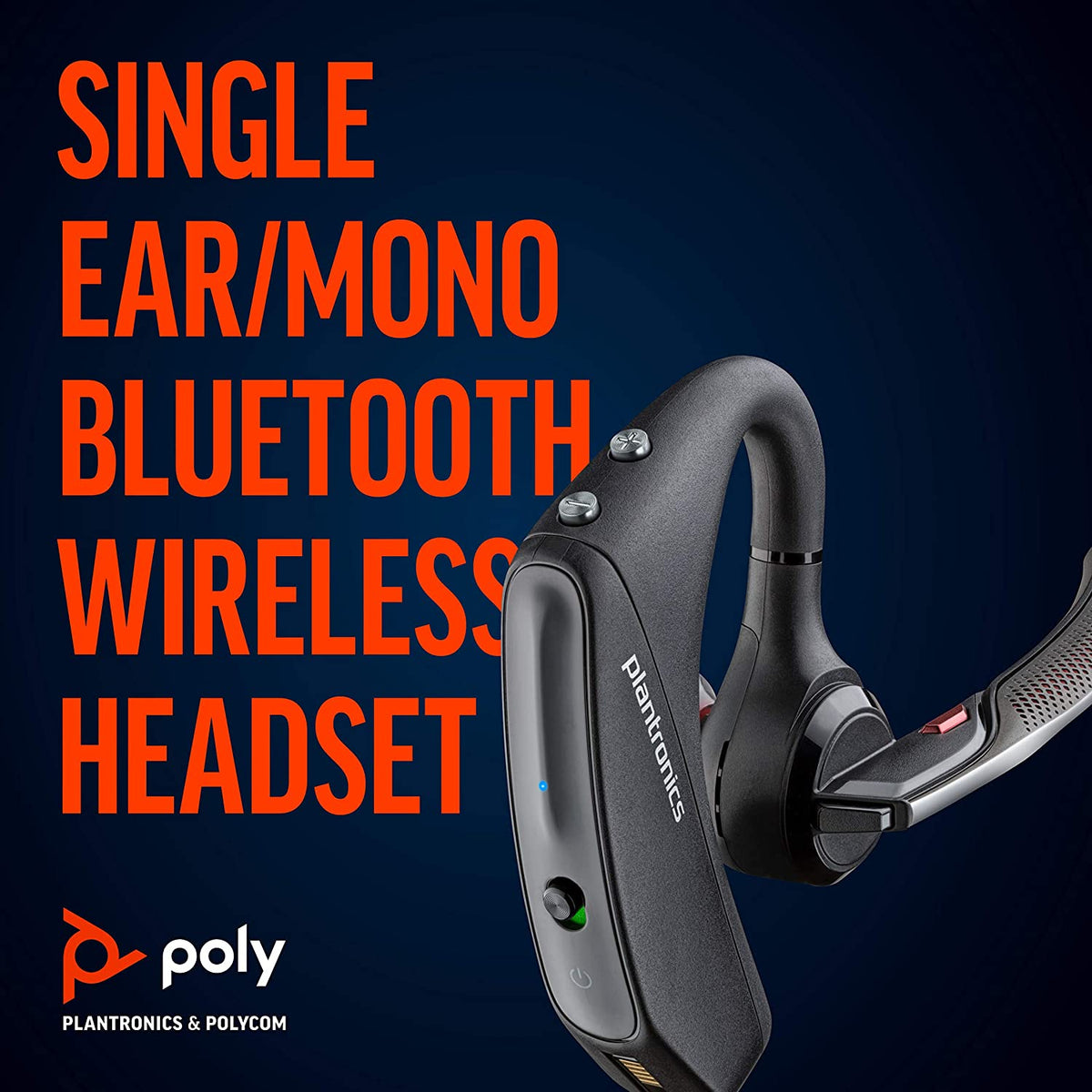 Plantronics Voyager 5200 UC Bluetooth Single-Ear (Monaural) – Perch Store