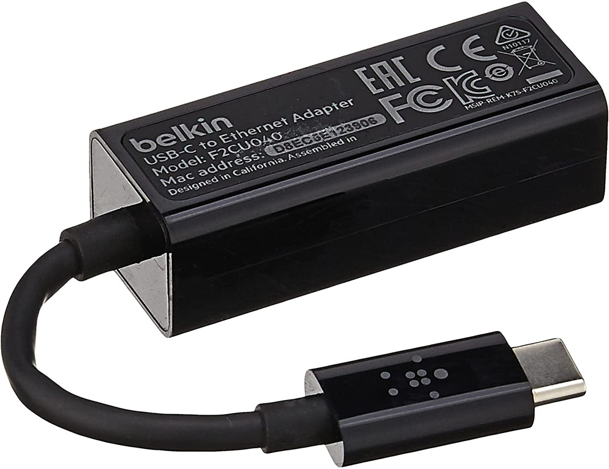 Belkin USB-C to Gigabit Ethernet Adapter – Perch Store