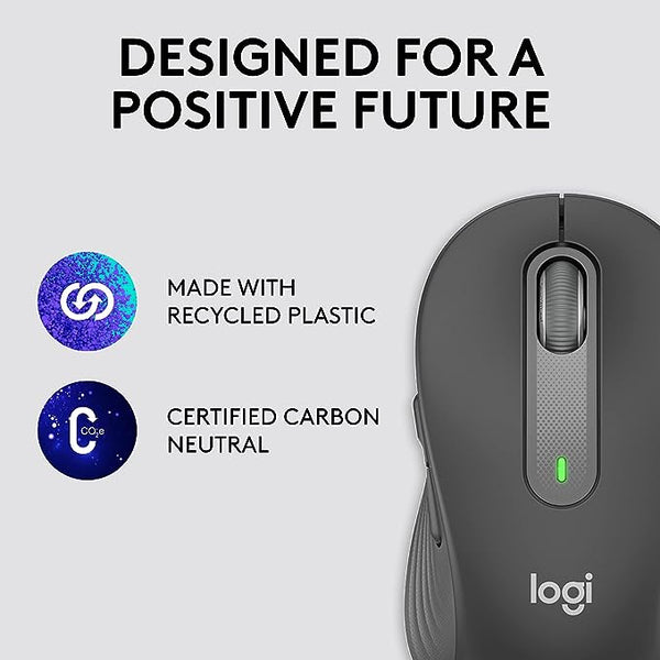 Logitech Signature M650 for Business - mouse - Bluetooth – graphite