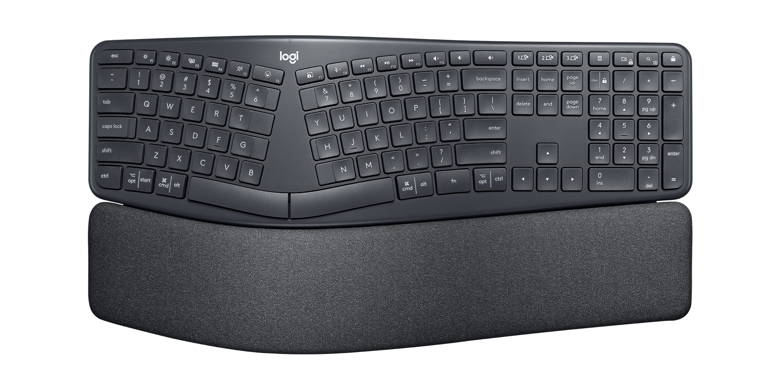 Logitech ERGO K860 for Business  Keyboard - Graphite